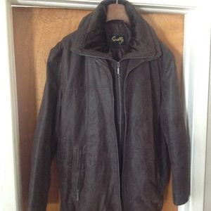 NWT Suede leather jacket